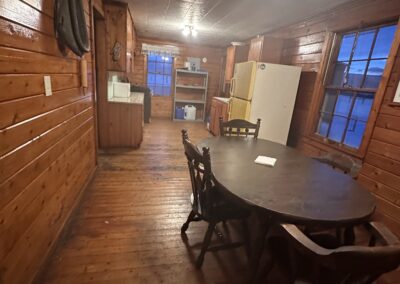 Kitchen and dining area